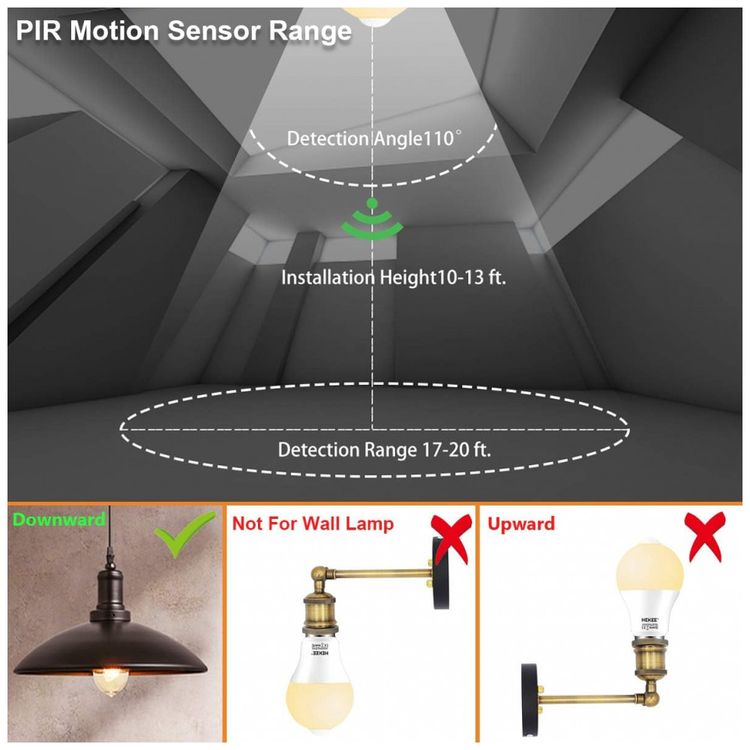 Motion-Lampada-LED-Sensor-de-Movimento-810LM-9W-2-Un-foto-3