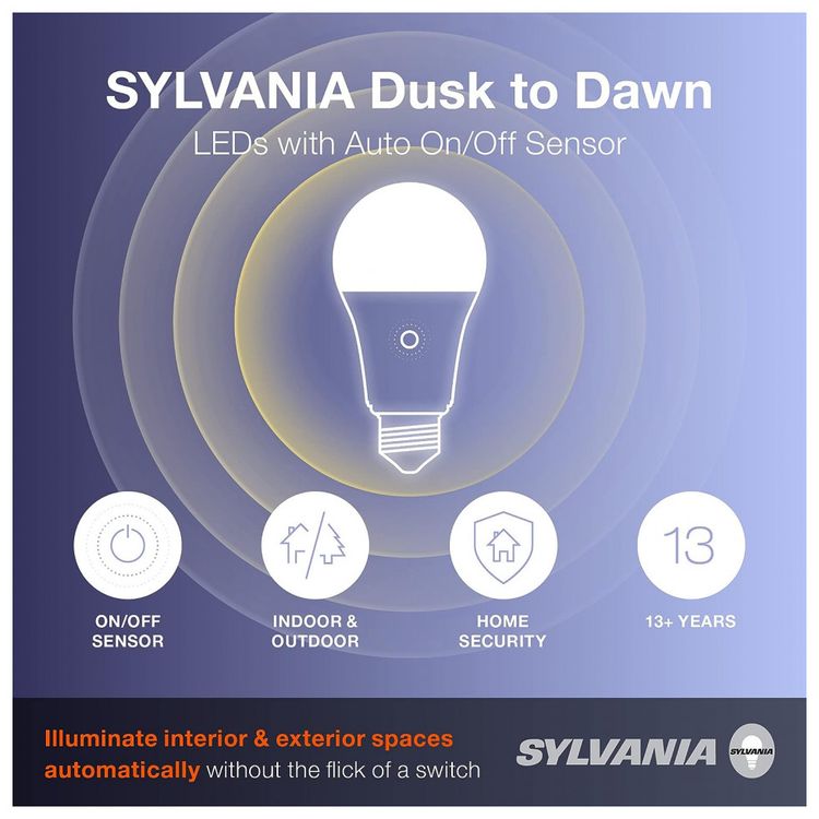 SYLVANIA-Lampada-LED-Sensor-de-Movimento-1500LM-100W-Frio-foto-2