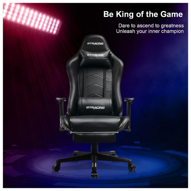 Gtracing-Cadeira-Gamer-Ergonomica-Ajustavel-com-Apoio-para-foto-3