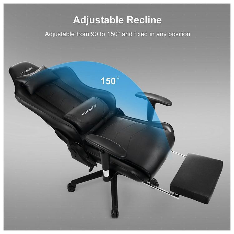 Gtracing-Cadeira-Gamer-Ergonomica-Ajustavel-com-Apoio-para-foto-5