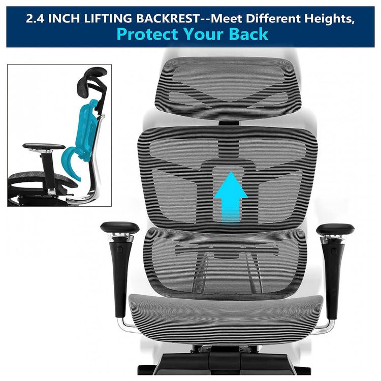 SAMOFU-Cadeira-de-Escritorio-Ergonomica-e-Ajustavel-3D-com-foto-1