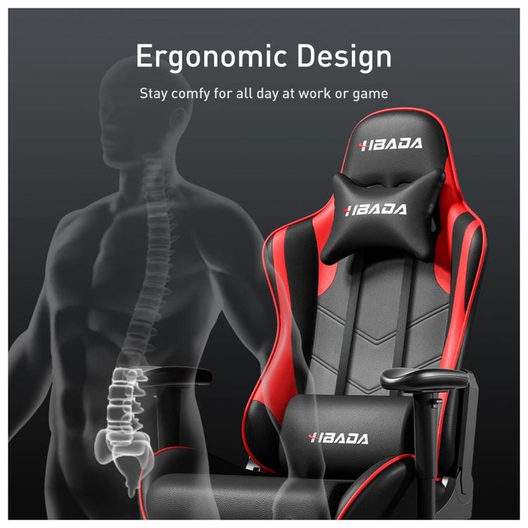 Hbada-Cadeira-Gamer-Ergonomica-Ajustavel-com-Apoio-para-os-foto-3