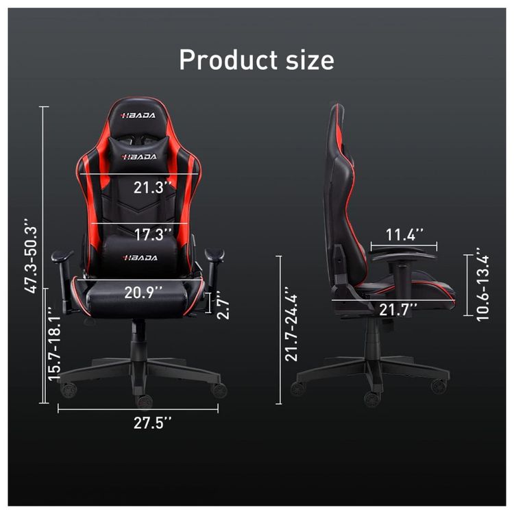 Hbada-Cadeira-Gamer-Ergonomica-Ajustavel-com-Apoio-para-a-foto-2