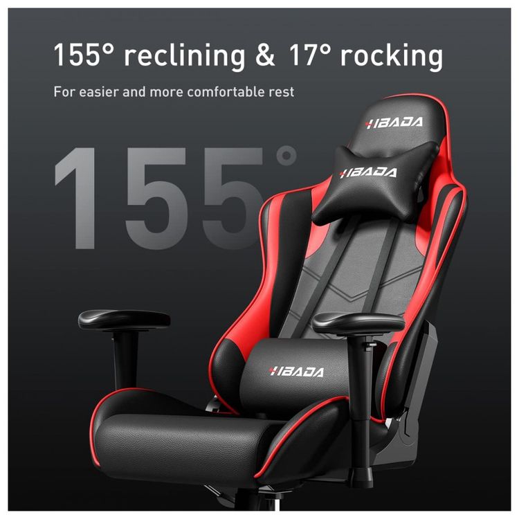 Hbada-Cadeira-Gamer-Ergonomica-Ajustavel-com-Apoio-para-a-foto-4