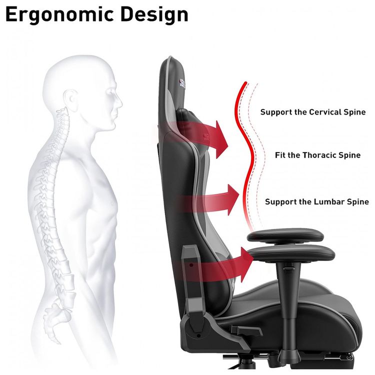 Hbada-Cadeira-Gamer-Ergonomica-Ajustavel-com-Apoio-para-os-foto-2