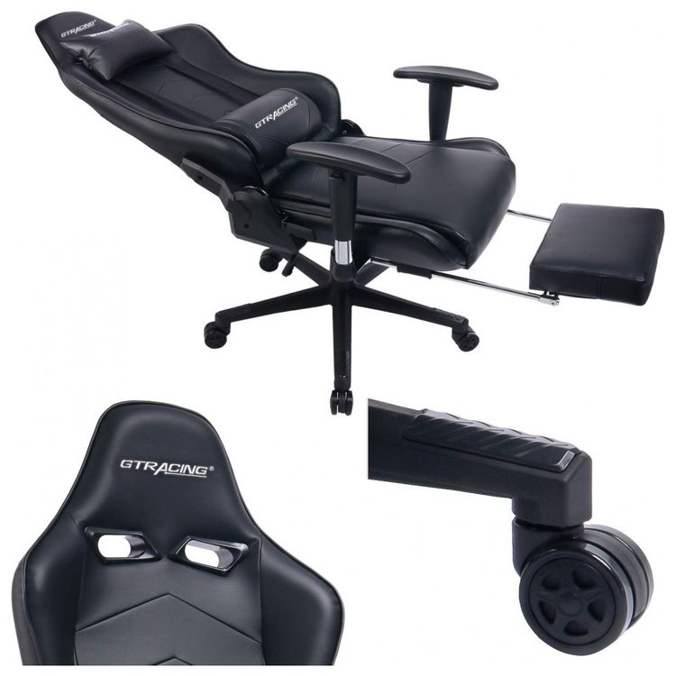 Gtracing-Cadeira-Gamer-Ergonomica-Ajustavel-com-Apoio-para-foto-5