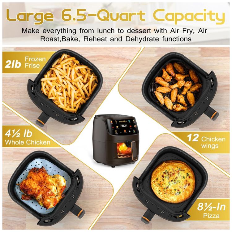 Fritadeira-Eletrica-Airfryer-8-em-1-6L-com-Janela-de-foto-2