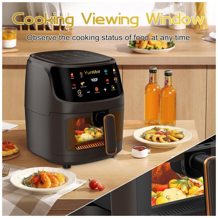 Fritadeira-Eletrica-Airfryer-8-em-1-6L-com-Janela-de-foto-5