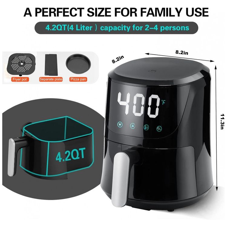 Fritadeira-Eletrica-Airfryer-39L-com-Controle-de-foto-3