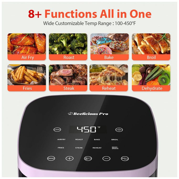 Fritadeira-Eletrica-Airfryer-8-em-1-37L-com-Janela-de-foto-2