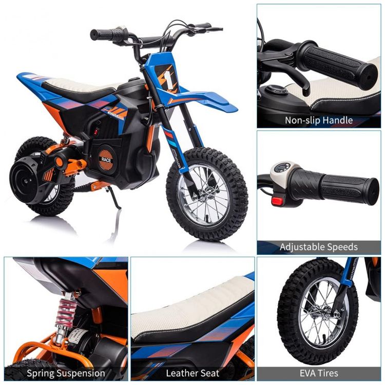 Moto-Eletrica-Infantil-Off-Road-a-Bateria-24V-Motor-250W-foto-2