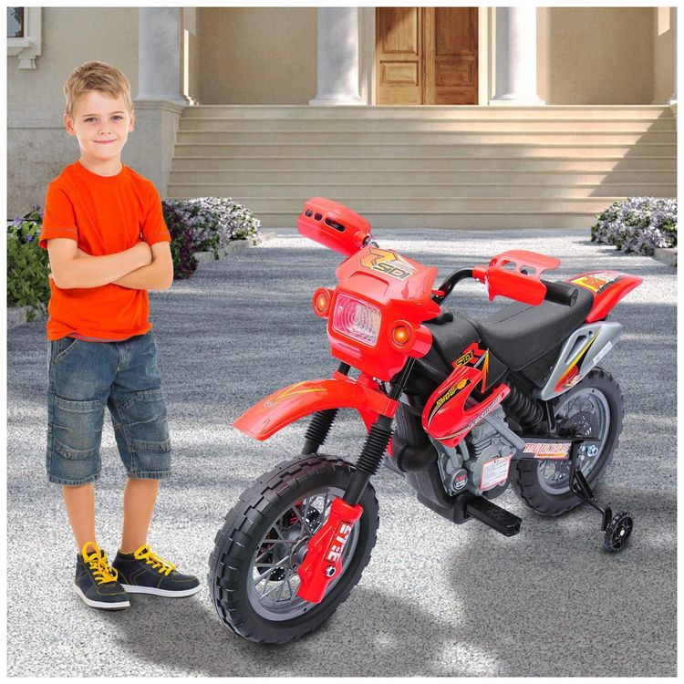 Moto-Eletrica-Infantil-Off-Road-a-Bateriva-6V-com-Rodas-de-foto-1