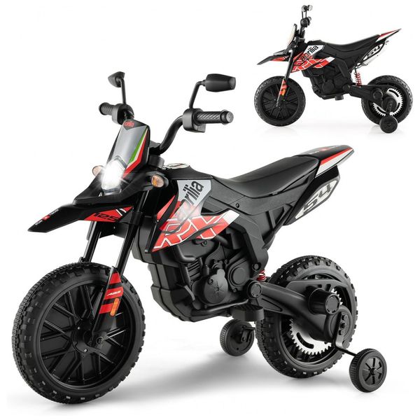 Moto-Eletrica-Infantil-a-Bateria-12V-com-Rodinhas-Suspensao-foto-0