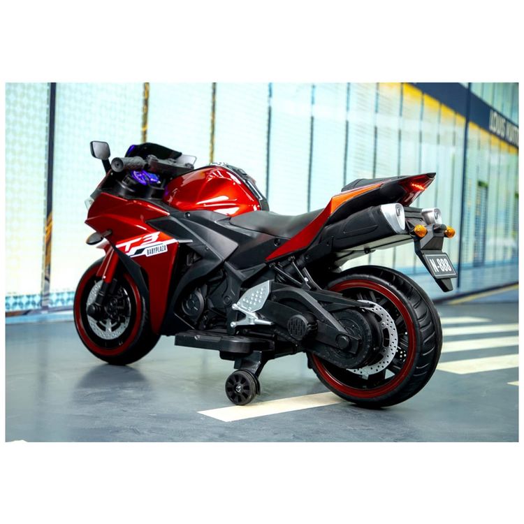 Moto-Eletrica-Infantil-a-Bateria-12V-com-Rodinhas-e-Musica-foto-2