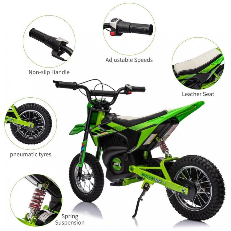 Moto-Eletrica-Off-Road-Infantil-a-Bateria-24V-com-Motor-de-foto-1
