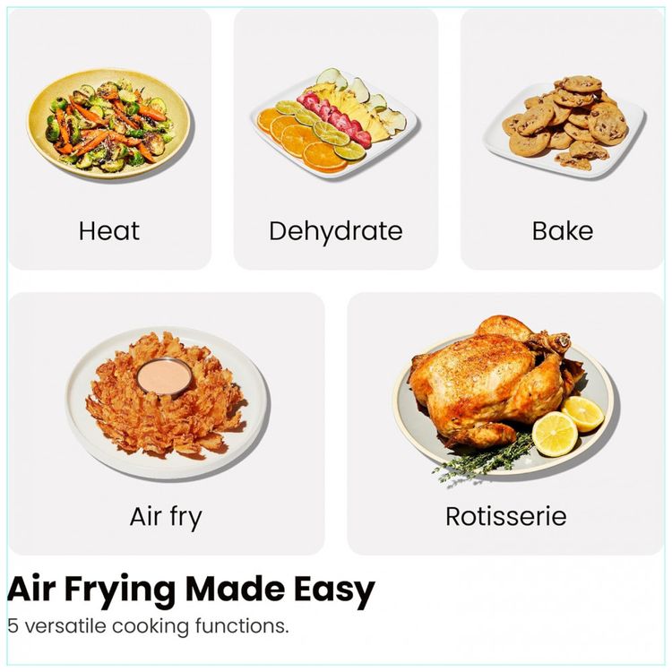 Forno-Fritadeira-AirFryer-6-em-1-com-12-Predefinicoes-foto-1