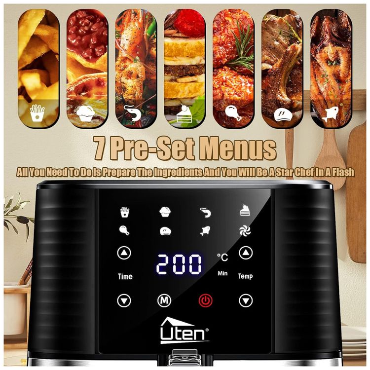 Fritadeira-Eletrica-Air-Fryer-55-Litros-com-7-Predefinicoes-foto-1