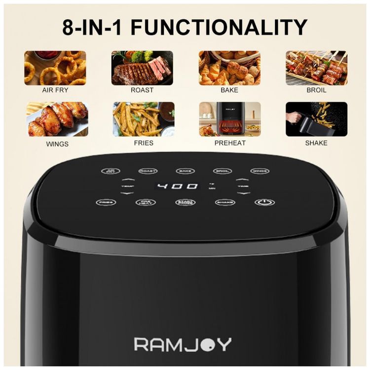 Fritadeira-Eletrica-Air-Fryer-3-Litros-8-em-1-com-Controle-foto-3