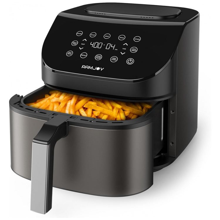 Fritadeira-Eletrica-Air-Fryer-6-Litros-10-em-1-com-Tela-foto-0