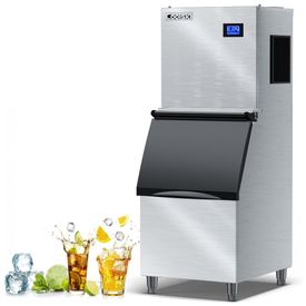 Maquina-de-Gelo-Profissional-136-kg-em-24H-Cubos-foto-0