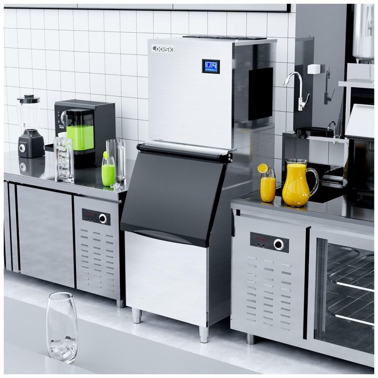 Maquina-de-Gelo-Profissional-Produz-158-em-24H-com-Cubos-foto-3