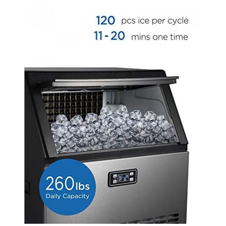 Maquina-de-Gelo-Profissional-Produz-122KG-em-24H-Aco-foto-5