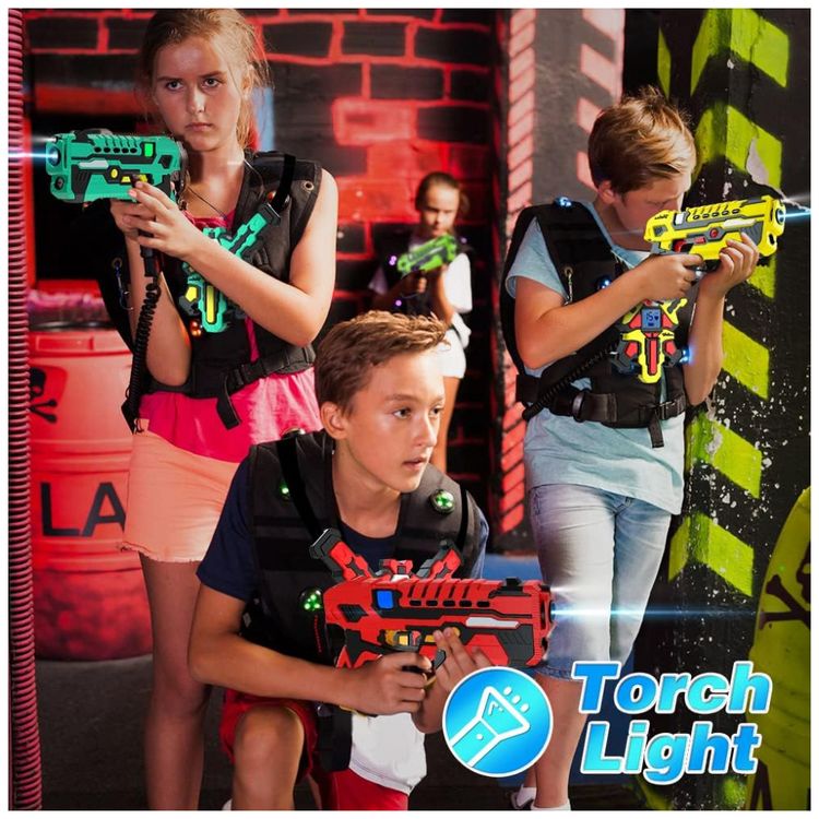 Pistola-Infantil-com-Laser-Infravermelho-e-Colete-foto-4