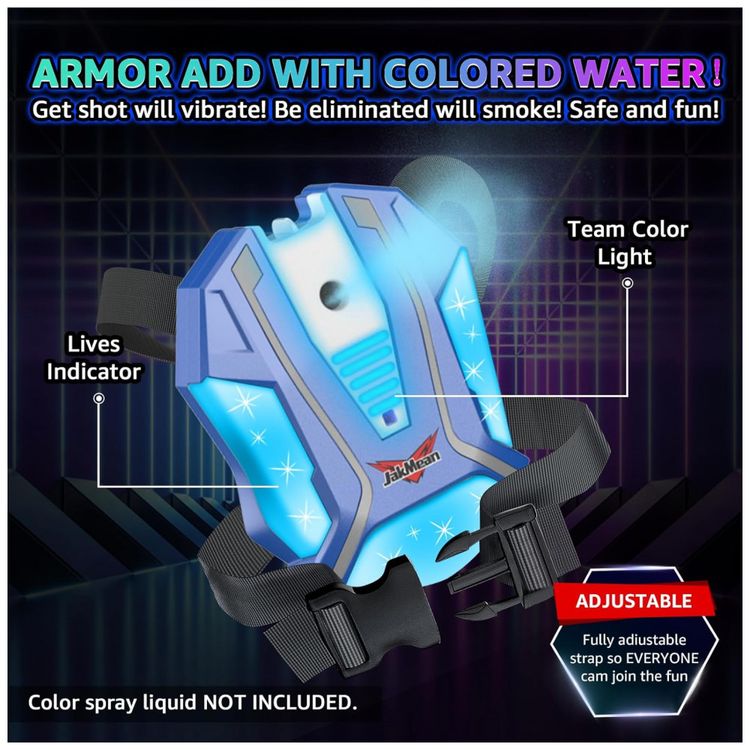 Pistola-Infantil-com-Laser-Infravermelho-e-Colete-foto-3
