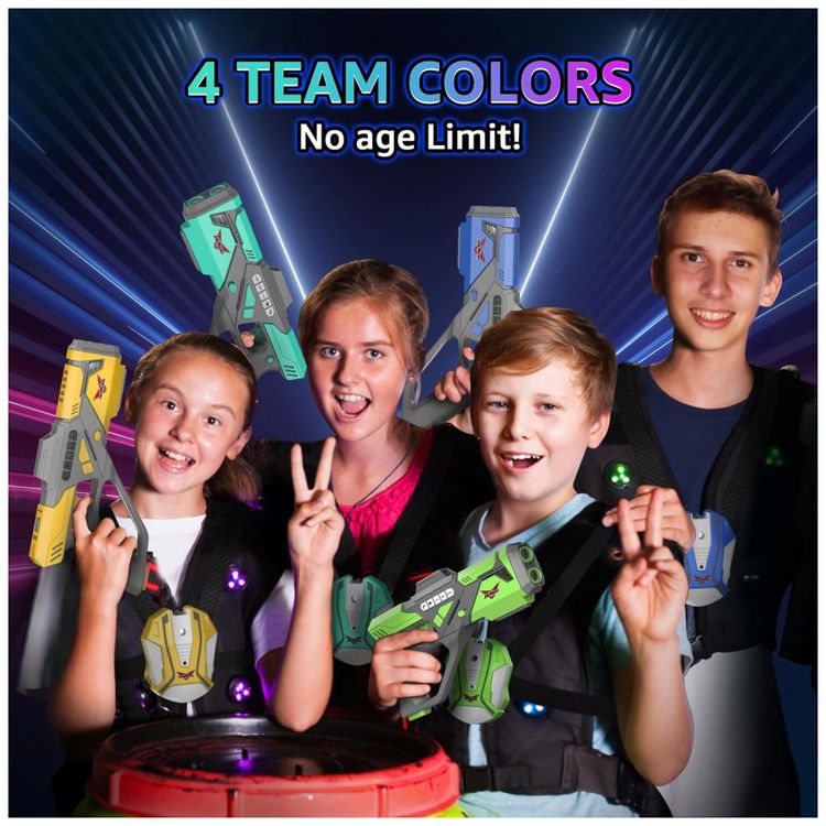 Pistola-Infantil-com-Laser-Infravermelho-e-Colete-foto-4