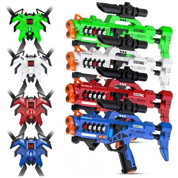 Pistola-Infantil-com-Laser-Infravermelho-e-Colete-foto-0
