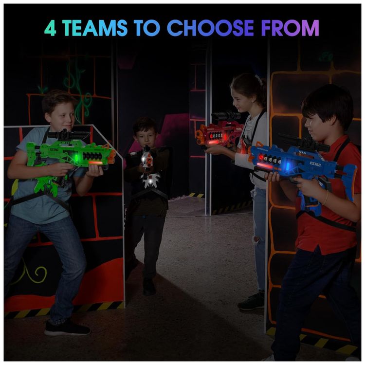 Pistola-Infantil-com-Laser-Infravermelho-e-Colete-foto-3