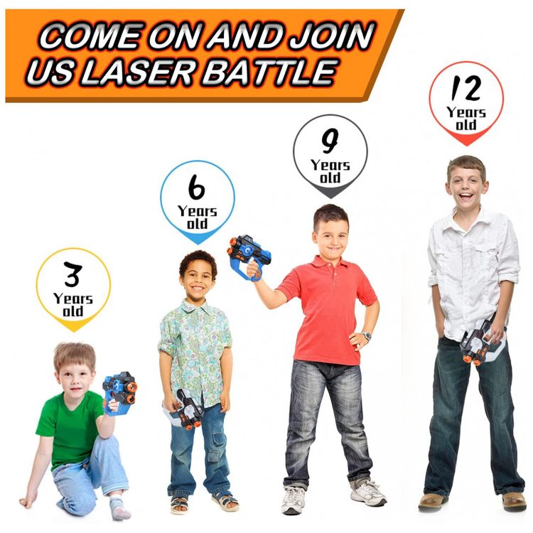 Pistola-Infantil-com-Laser-Infravermelho-e-Projetor-para-2-foto-5