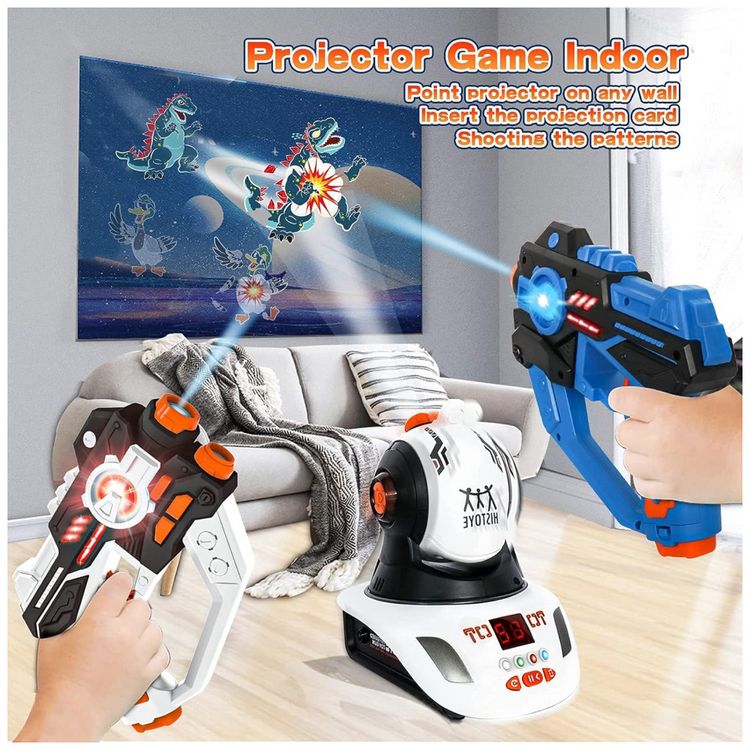 Pistola-Infantil-com-Laser-Infravermelho-e-Projetor-para-2-foto-2