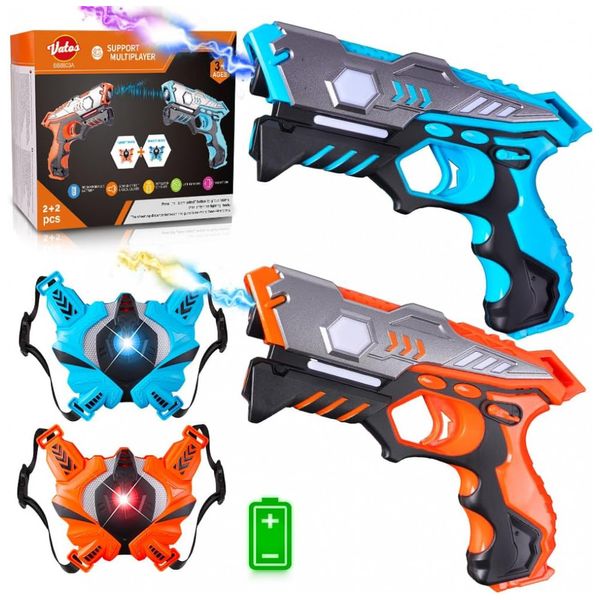 Pistola-Infantil-com-Laser-Infravermelho-e-Colete-para-2-foto-0