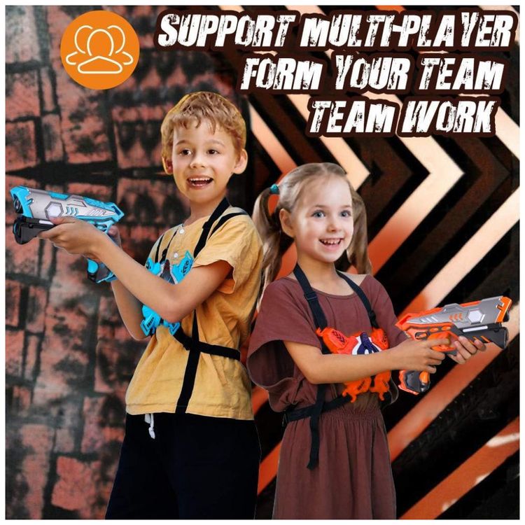 Pistola-Infantil-com-Laser-Infravermelho-e-Colete-para-2-foto-2