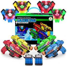 Pistola-Infantil-com-Laser-Infravermelho-4pk-Colete-e-2-foto-0