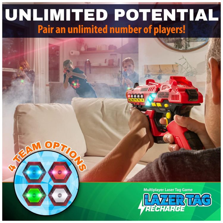 Pistola-Infantil-com-Laser-Infravermelho-4pk-Colete-e-2-foto-4