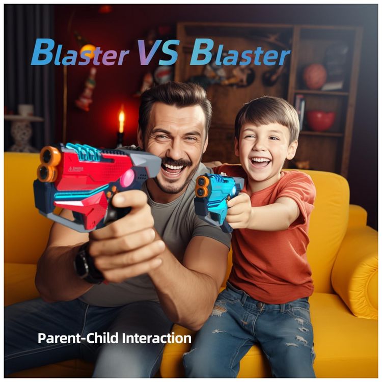 Pistola-Infantil-com-Laser-Infravermelho-e-Colete-para-4-foto-5