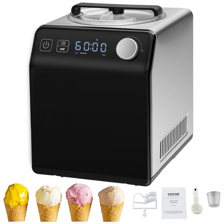 Maquina-de-Sorvete-Automatica-18L-com-Compressor-Embutido-foto-0