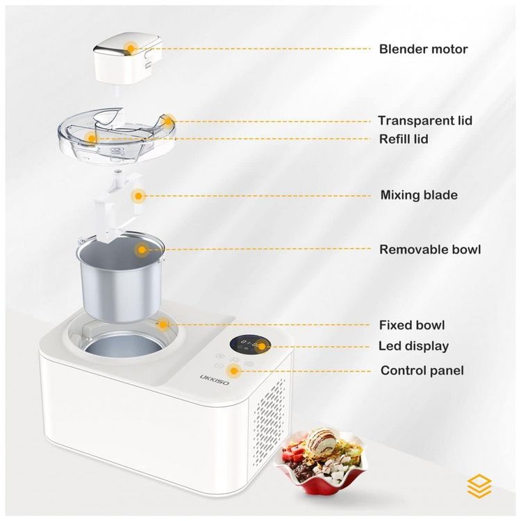 Maquina-de-Sorvete-Automatica-11L-em-Aco-Inoxidavel-com-foto-1