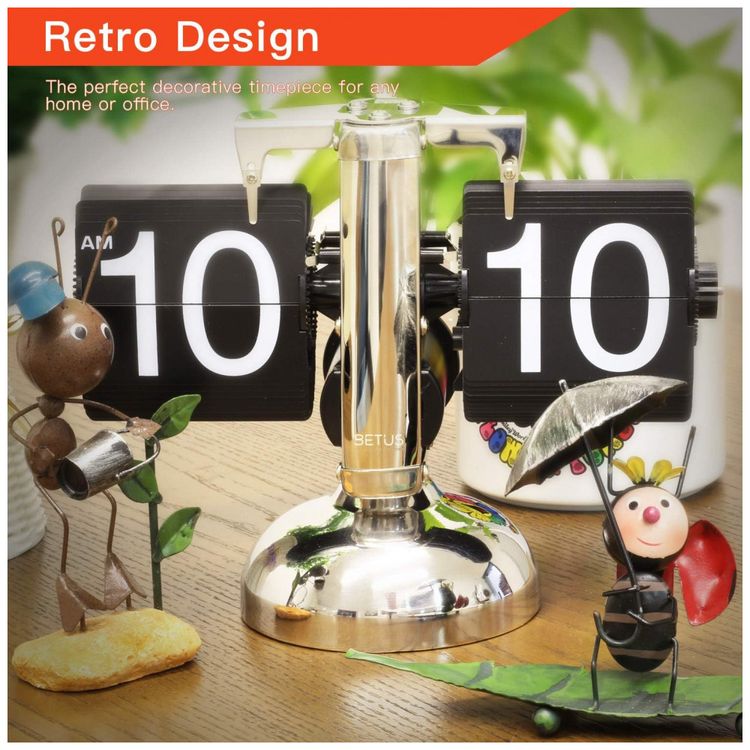 Relogio-de-Mesa-Retro-Decorativo-Mecanico-Alimentado-por-foto-5