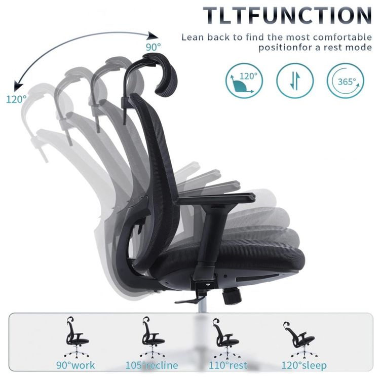 Alistar-Cadeira-Gamer-Ergonomica-Ajustavel-com-Apoio-para-os-foto-2