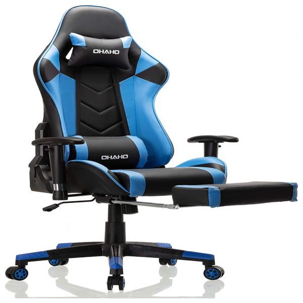 Cadeira-Gamer-Ergonomica-e-Giratoria-Ajustavel-com-Apoio-foto-0