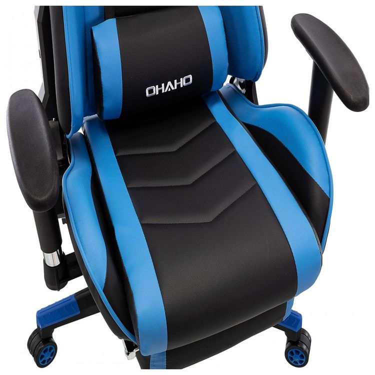 Cadeira-Gamer-Ergonomica-e-Giratoria-Ajustavel-com-Apoio-foto-4
