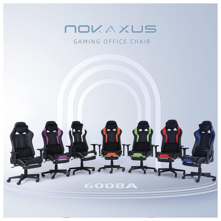 Nokaxus-Cadeira-Gamer-Ergonomica-Giratoria-Ajustavel-com-foto-4