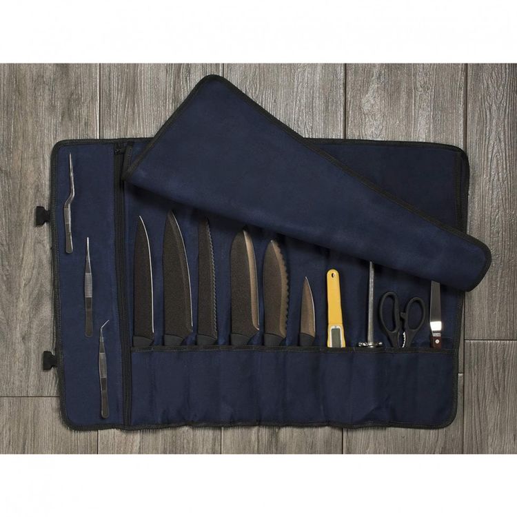 Asaya-Estojo-Bolsa-Portatil-para-Facas-com-10-Slots-Facas-foto-1