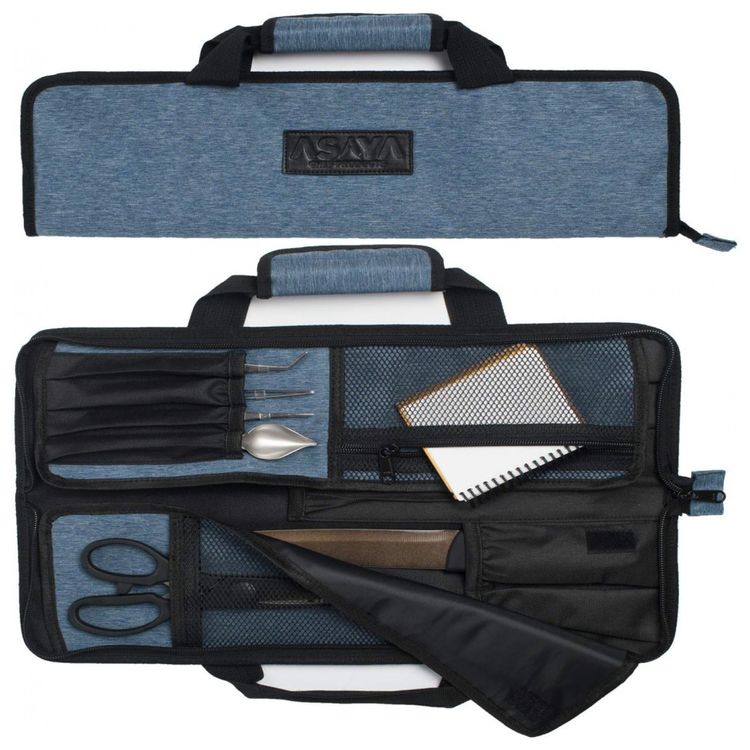 Asaya-Estojo-Bolsa-Portatil-para-Facas-com-12-Slots-Facas-foto-0