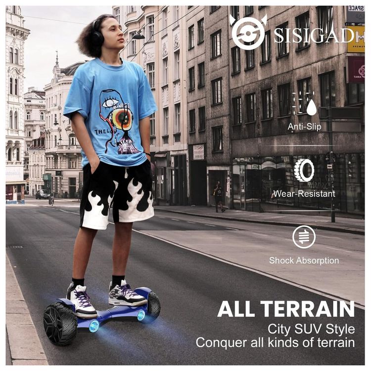 SISIGAD-Hoverboard-Off-Road-com-Alto-Falante-Bluetooth-Luz-foto-1