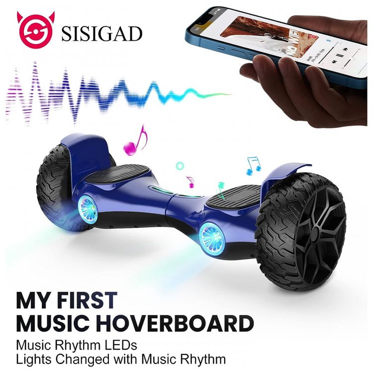 SISIGAD-Hoverboard-Off-Road-com-Alto-Falante-Bluetooth-Luz-foto-2