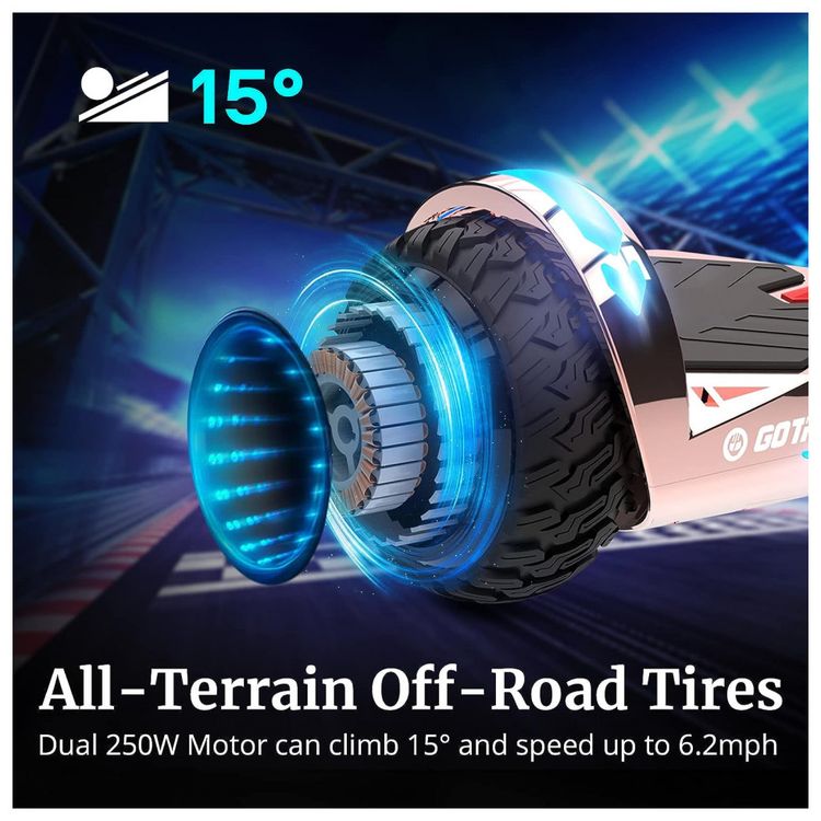 NOVA-Hoverboard-Off-Road-com-Alto-Falante-Bluetooth-Luz-foto-5